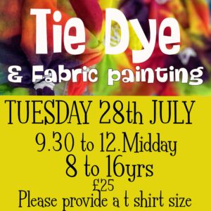 Tie Dye & Fabric Painting
