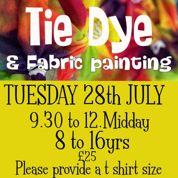 Tie Dye & Fabric Painting
